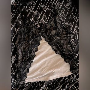Sexy Lingerie Laced Floral Top With Adjustable Straps
